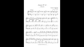 SCARLATTI Sonata in C Minor K 40 With sheet music [upl. by Bastien]