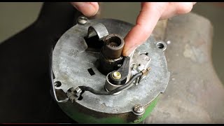 How to TuneUp your Delco Tractor Ignition and Install a Distributor in Time Points Coil and Wires [upl. by Leksehc]