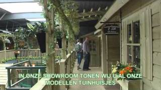 SHOWROOM Theunissen tuinhuisjes [upl. by Bussey]