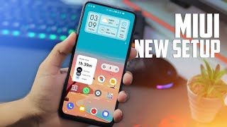 Minimal MIUI Theme Setup🔥 MIUI 14 Styles Widgets Enable [upl. by Noval]