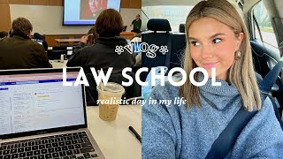 a realistic day in my life as a 2L law school vlog [upl. by Aleemaj424]