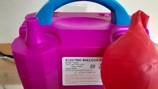 Deflating colourful balloons with balloon machine [upl. by Wehner]