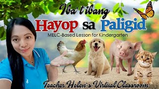 IBAT IBANG HAYOP SA PALIGID MELCBased Lesson for Kindergarten [upl. by Januisz]