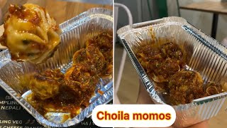 Choila Momos from Nepal 😍 [upl. by Marty968]