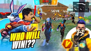 V Badge SATVIK Raistar ko Zero Se Harayga Kya   Free Fire Max [upl. by Doowyah]