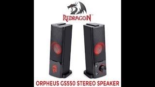 redragon orpheus speaker GS550 [upl. by Yatzeck]