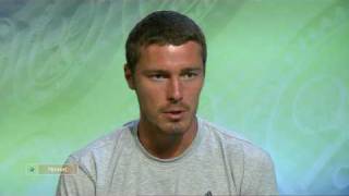 Marat Safin Интервью после поражения на Wimbledon 2009 [upl. by Nosirrah165]