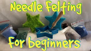 Needle Felting for beginners [upl. by Douglass]