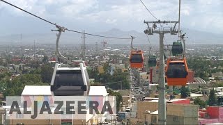 Mexicos new cable cars provide solutions for commuters [upl. by Tenn]