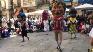 Ball dels Capgrossos de Vilafranca del Penedès SJO17 Gegants Barcelona [upl. by Melas]