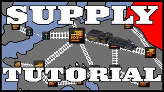 HOI4 60 Second Supply Tutorial Hearts Of Iron 4 [upl. by Inattyrb]