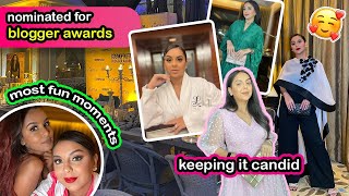 Cosmo Blogger Awards 2023 in Delhi  Aanam C Vlog [upl. by Ennayllek]