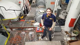 Engine Room Restoration on Battleship New Jersey [upl. by Jerrine]