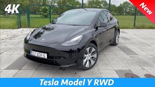 Tesla Model Y 2023 RWD  FULL Review in 4K LFP Battery New emergency release on rear doors [upl. by Eserehc]