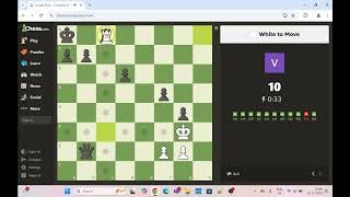 Puzzle Rush on Chesscom  Learn Chess in Telugu for Beginners [upl. by Calmas780]