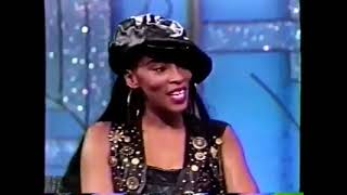 Jody Watley Interview Arsenio Hall Show 1989 Following Music Performance [upl. by Aynam]