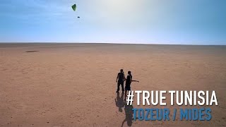 Tozeur Mides Tamerza and paragliding fly above Chott El Jerid True Tunisia  season 2 day 6 [upl. by Yrnehnhoj]