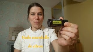 Découvrez lHuile essentielle Citron et son utilisation au quotidien [upl. by Llerreg]