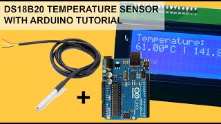 How to use DS18B20 Temperature sensor with arduino [upl. by Queri]