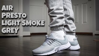 Nike Air Presto Light Smoke Grey ReviewSizing [upl. by Darby]