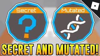 How to get the quotSECRETquot AND quotMUTATED BADGESquot in TOWER OF HELL  Roblox [upl. by Morna936]