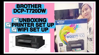 BROTHER PRINTER DCPT720DW  My first brother printer experience [upl. by Modeste775]