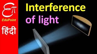 INTERFERENCE of Light  YOUNGS DOUBLE SLIT Experiment  explained in HINDI [upl. by Messing468]