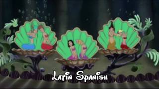 The little Mermaid  Daughters of Triton Multilanguage HQHD [upl. by Dahsraf]