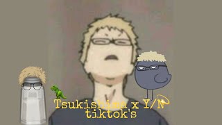 💛🦖Tsukishima x YN tiktoks🦖💛 [upl. by Idleman969]