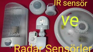 Radar sensör ve IR sensör nasıl bağlanır nasıl ayarlanır [upl. by Einnoc]