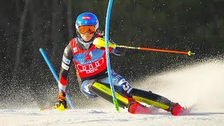 Mikaela SHIFFRIN  Winner  Slalom Run 1  Lienz AUT  2023 [upl. by Artied333]