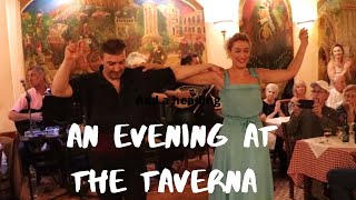 An Evening at the Taverna Plaka Athens [upl. by Babbette157]