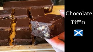 Chocolate Tiffin  The BEST Chocolate Tiffin Recipe [upl. by Phenica]