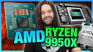 AMD Announces Ryzen 9950X 9900X 9700X amp 9600X Zen 5 CPUs Extends AM5 Life amp AI CPUs [upl. by Arded]