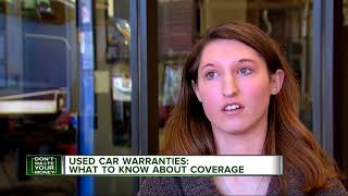 Used Car Warranties What to Know About Coverage [upl. by Imelida]