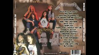 Metallica  19870121  Palatrussardi Milan Italy [upl. by Nipha]