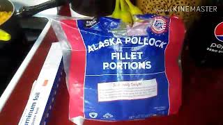 Baking Alaska Pollock Fillet Fish [upl. by Ater]