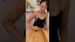 How To Season A Wooden Chopping Board [upl. by Disini692]