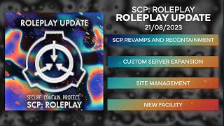 SCP Roleplay  Roleplay Update Announcement Trailer [upl. by Nakasuji]