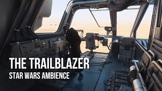 The Trailblazer Interior  Star Wars Outlaws Ambience  Ship Sounds Tatooine Sounds White Noise [upl. by Yevol]