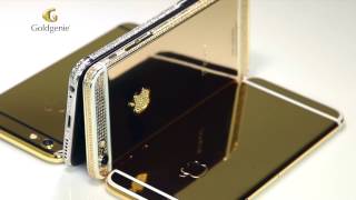 iPhone 6 Gold 24k Elite Range by Goldgenie Video [upl. by Haldan107]