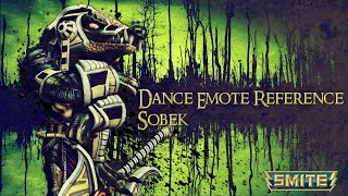 Sobek Dance Reference  Walk The Dinosaur SMITE [upl. by Bradley444]