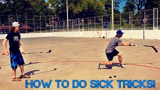 How To Do Insane Hockey Tricks ft Zac Bell [upl. by Tadashi83]