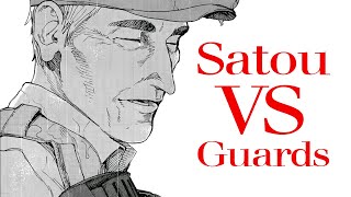 Ajin Satou VS Guards Manga [upl. by Reginnej]