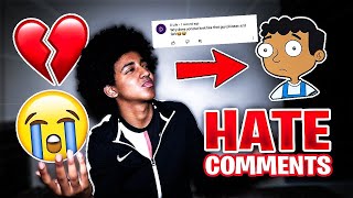 REACTING TO HATE COMMENTS [upl. by Piper]