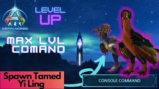 Tamed Yi Ling Spawn Command  Ark Survival Ascended [upl. by Nudnarb519]