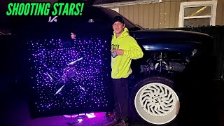 DIY STARLIGHT HEADLINER START TO FINISH   DO’S amp DON’TS [upl. by Enimisaj]