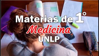 Materias del 1° año UNLP  Plan de estudios Medicina  Parte I [upl. by Oramlub583]