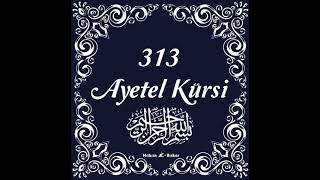 313 Ayetel Kürsi ne muradın varsa hasıl olur Allahın izniyle 💗 [upl. by Stubbs]