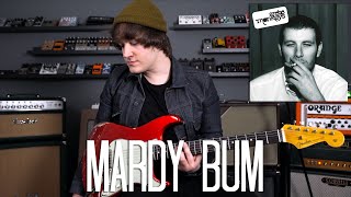 Mardy Bum  Arctic Monkeys Guitar Cover [upl. by Etnaud]